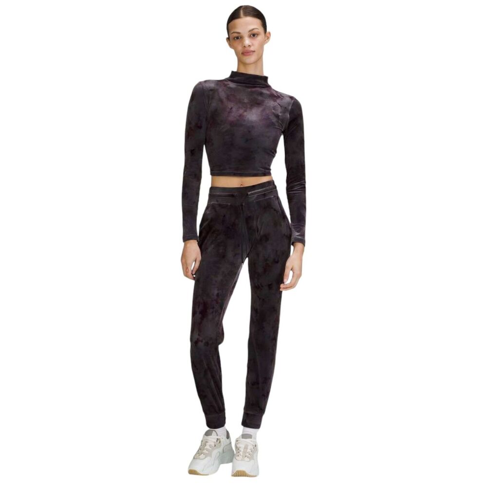 Lululemon Ready to Crush High-Rise Velour Jogger Interstellar Dark Grey Multi - Picture 7 of 12